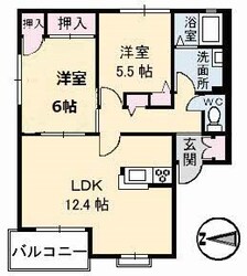 ラ・カーナ　Ｊ棟の物件間取画像